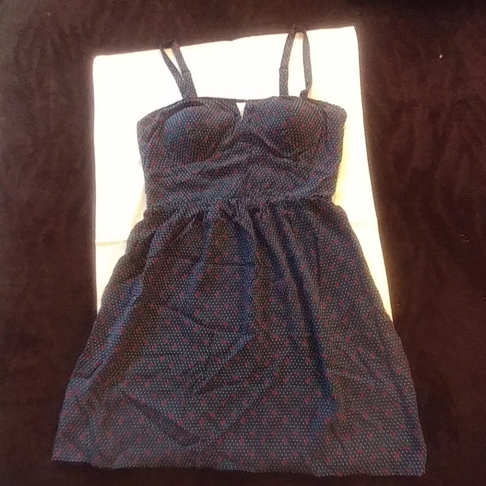 Summer Dress .. navy blue